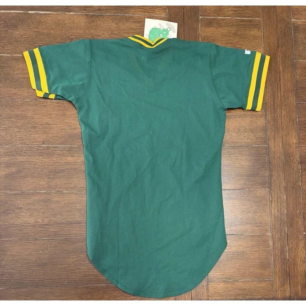 NWT Deadstock 90's Diamond Collection Oakland Athletics Jersey Russell Size 36